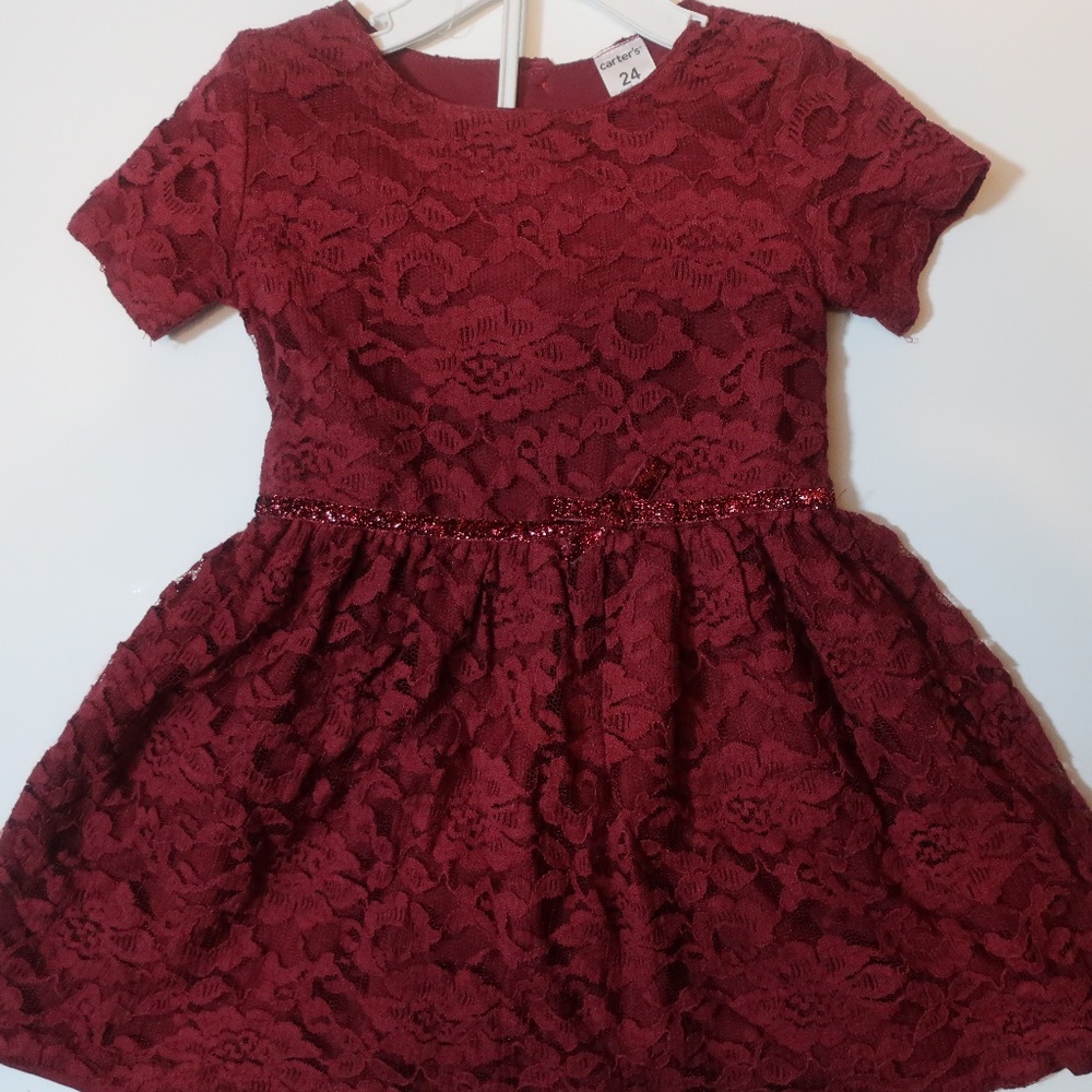 Maroon Dress